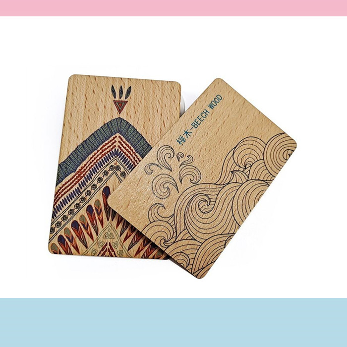 Wood Business Card
